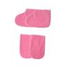 Beavorty 6pairs Paraffin Wax Mitts and Booties Heat Preservation Gloves for Manicure Pedicure of Gloves of Foot Strap Cozy Cloth Design for Wax Treatments Color view 2