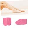 Beavorty 6pairs Paraffin Wax Mitts and Booties Heat Preservation Gloves for Manicure Pedicure of Gloves of Foot Strap Cozy Cloth Design for Wax Treatments Color view 3
