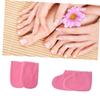 Beavorty 6pairs Paraffin Wax Mitts and Booties Heat Preservation Gloves for Manicure Pedicure of Gloves of Foot Strap Cozy Cloth Design for Wax Treatments Color view 4