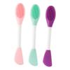 FOMIYES 6pcs Silicone Facial Cleansing Brush Cleaning Tool for Lightweight Portable and Skin-Friendly for Daily Use Mint Green view 2