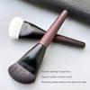 Makeup Brush Single Makeup Brush Shaped Sculpting Foundation Brush Contour Goat Hair Multifunctional Concealer Brush Sets (Color : Dark brown) view 4