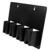 Beavorty Wall Mounted Hair Clipper Holder Versatile Storage Rack for Hairstylist Tools Organizes Combs Brushes Clippers for Home Professional Salons Black Random Style view 1