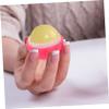 Beaupretty 10pcs Refillable Sphere Lip Balm Container Pink Durable Dispensers for Diy Lip Balm Crayon Lipstick Travel-friendly Leakproof Design view 3