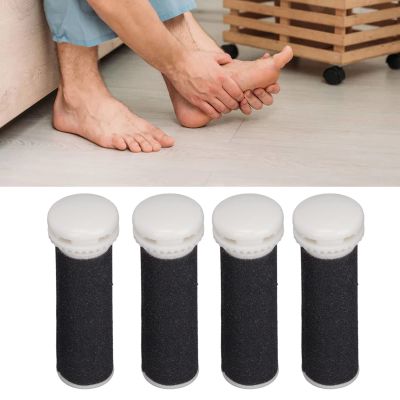4pcs Electric Foot File Grinding Tool Replacement Head, Foot File Replacement Roller, Feet Pedicure Tool, for Feet Pedicure Tool