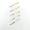 100Pcs Black Bobby Pins Black Barrette Hairstyle Tools Accessories (Gold thick) view 2