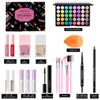 Makeup Kit for Women Full Kit, All in one makeup kit with Eyeshadow Eyeliner Eyebrow Lip Gloss Face Makeup & Brushes Full Starter Cosmetics Set For Women (Set A) view 2