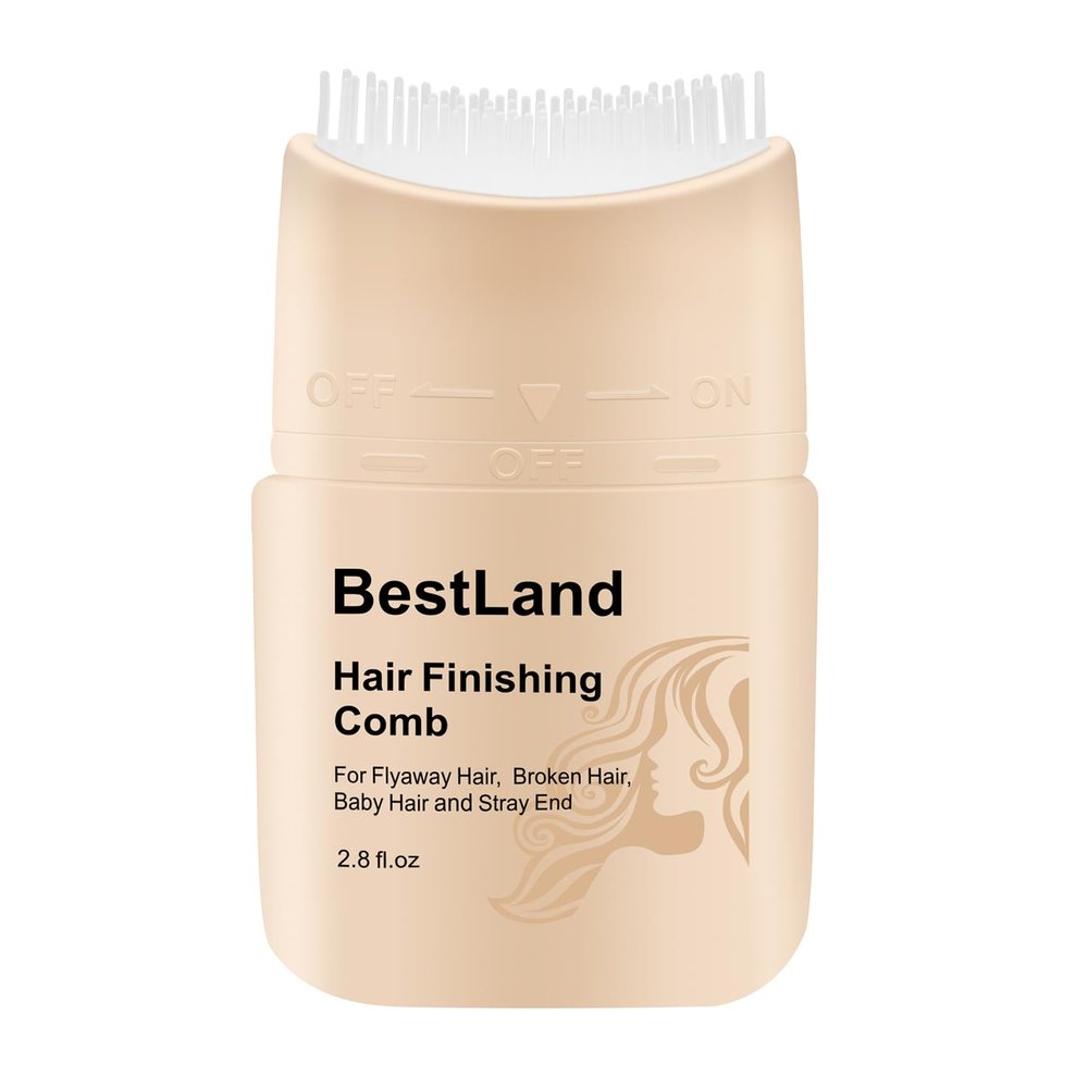 Hair Finishing Stick, Upgraded Hair Tamer Stick with Built-In Comb for Effortless Styling Refreshing Not Greasy Feel Shaping Gel Cream Hair Wax Stick Fixing Bangs Cream (2.8 Ounce (Pack of 1))