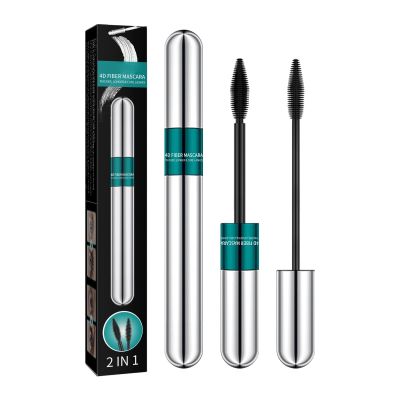 2 In 1 Mascara With And Long Lasting Lengthening And Volume Double Action Mascara Defines Volumes And Curls Mascara