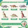 TranquilBliss Dino Egg Bath Bombs for Kids with Surprise Inside, 6 Packs Dinosaur Bath Toys Set for Boys,Girls, Bubble Fizzies, Educational Birthday & Christmas Gift Ideas view 4