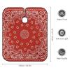Red Bandana Pattern Kids Barber Cape Cute Hair Cutting Cover Hairdressing Salon Apron Gown for Girls Boys view 2