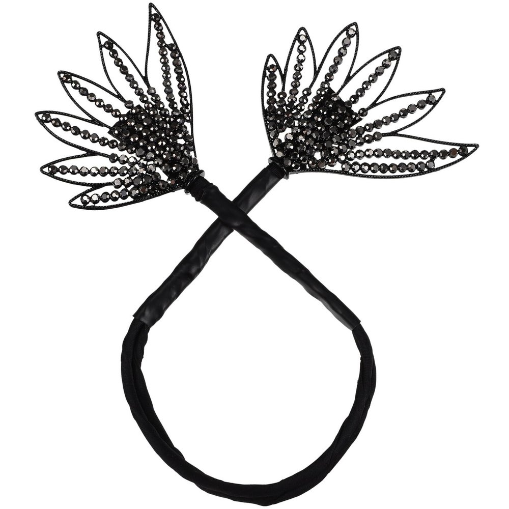 Mobestech Women Hair Bun Maker Headband and Versatile Tool for Creating Elegant Buns Suitable for Hair Types Leaf Design