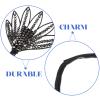Mobestech Women Hair Bun Maker Headband and Versatile Tool for Creating Elegant Buns Suitable for Hair Types Leaf Design view 4