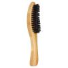 Beard Brush for Men, Portable Oil Skull Wooden Handle Beard Comb, Beard Styling Brush Beard Grooming Brush for Beard Softens Untangles view 1
