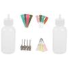 TAMOSH 16pc/Set Henna Kit Applicator Nozzles Bottles Paste Body Art Drawing Tool view 1