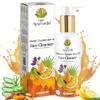 HIM AYURVEDA Vitamin C Turmeric Face Cleanser (Face Wash) | Ayurvedic Face Cleanser for Women and Men| With Honey, Papaya Extract & Kashmiri Saffron Extract | SLS, Paraben-Free | 200ML (pack of 1) view 1