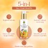 HIM AYURVEDA Vitamin C Turmeric Face Cleanser (Face Wash) | Ayurvedic Face Cleanser for Women and Men| With Honey, Papaya Extract & Kashmiri Saffron Extract | SLS, Paraben-Free | 200ML (pack of 1) view 3