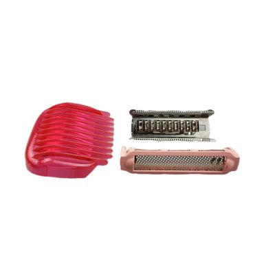 Replacement Outer FoilInner Blade Comb Cutter Head for HP6317 HP6318 HP6319 Body Contour Ladyshave Electric Razor Head AccessoriesPink)