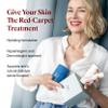 STRIPES Beauty Naomi Watts Glow Up The Toe Up Holiday Gift Set Full Size Night Cream With Gentle Retinoid Travel Size Moisturizing Body Oil Soothing Gel Intimate Area Dryness view 3