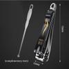 1 Pcs Large Nail Clippers with Nail File, Full Body Plating, Suitable for All Kinds of Fingernails and Toenail view 2