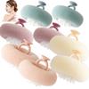 2024 New Upgrade 2-in-1 Sunflower Bath Ball,Exfoliating Bath Sponge Cleaning Brush with Suction Cup,Shower Sponges for Women Men (8PCS) view 1