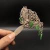 Chinese Antiques Vintage Hairpin Miao Silver Jewelry Hair Accessories Headdress view 2
