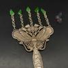 Chinese Antiques Vintage Hairpin Miao Silver Jewelry Hair Accessories Headdress view 3