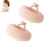 2024 New Upgrade 2-in-1 Sunflower Bath Ball,Exfoliating Bath Sponge Cleaning Brush with Suction Cup,Shower Sponges for Women Men (2PCS-b) view 1