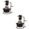 FOMIYES 2sets Men's Shaving Brush Razor Bowl Shave Soap for Men Beard Brush Razor Kit view 1