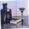 FOMIYES 3pcs Shaving Brush Holder Stand Storage Rack Dual Bracket Design for Bathroom Organization and Cleanliness view 4