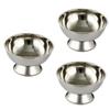 FOMIYES 2pcs Stainless Steel Shaving Bowl for Men High-capacity Cup Reusable Shaving Mug for Father Day and Grooming Essentials view 1