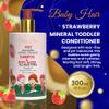 Baby Hair - Strawberry Mineral Kids Shampoo/Body Wash, Sulfate-Free Kids Tearless Shampoo and Body Wash, Shampoo For Kids with Strawberry Oil, Camellia Oil, and Biotin, No Tears Shampoo, 10 fl.oz. view 2