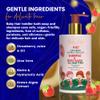 Baby Hair - Strawberry Mineral Kids Shampoo/Body Wash, Sulfate-Free Kids Tearless Shampoo and Body Wash, Shampoo For Kids with Strawberry Oil, Camellia Oil, and Biotin, No Tears Shampoo, 10 fl.oz. view 4