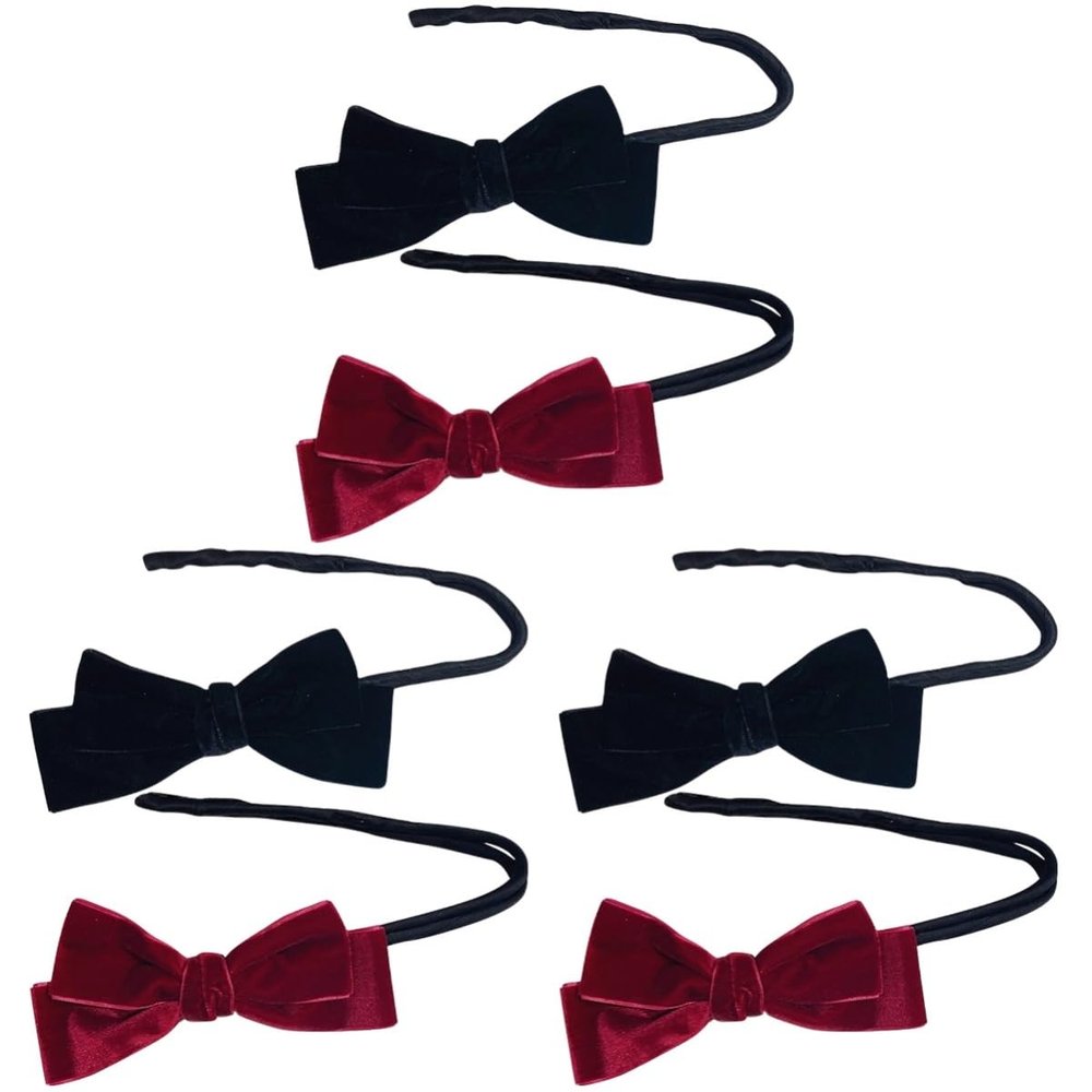 FOMIYES 6pcs Bowknot Hair Bun Maker Elegant Retro Hair Accessory for Daily Wear Parties Weddings Comfortable and Reusable