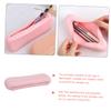 FOMIYES 2pcs Makeup Bags for Women Travel Makeup Organizer Silicone Brush Storage Bag Brush Case view 2