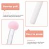 PACKOVE 5pcs Mushroom Makeup Sponges and Concealer Brushes for Liquid Foundation and Powder for Blending and Smoothing Cosmetics Handles view 3