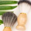 Beavorty 2pcs Household Shaving Brush Soft Neck Duster for Barbers and Salon Cleaning Compact Foaming Brush for Facial Cleansing and Shaving view 2