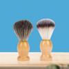 Beavorty 2pcs Household Shaving Brush Soft Neck Duster for Barbers and Salon Cleaning Compact Foaming Brush for Facial Cleansing and Shaving view 3