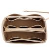 LaBdip Cosmetic bag, multifunctional storage bag, suitable for ladies to carry out fashion cosmetic felt liner bag green view 3