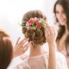 ABOOFAN Artificial Flower Hair Comb for Women Lightweight Decorative Bridal Side Comb Hair Accessory for Weddings and Daily Wear view 2