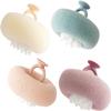 4PCS 2024 New Upgrade 2-in-1 Sunflower Bath Ball, Super Soft Sunflower Suction Cup Bath Ball, Exfoliating Bath Sponge Cleaning Brush with Suction Cup, Shower Sponges for Women Men view 3