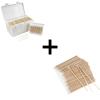 1000 Pcs Cotton Swabs + 600 Pcs Micro Swabs view 1