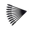 Beatifufu Eyelash Mascara Brush Applicator Set 12pcs Nylon Lash Brushes for Eyelash Extensions Professional Makeup Eyelash Tool Portable for Travel view 3