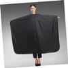 Beavorty 1pc Hairdressing Cape Non-Stick Barber Apron for Hair Cutting Styling Breathable Material for Salon Home Use Black view 2