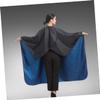 Beavorty 1pc Hairdressing Cape Non-Stick Barber Apron for Hair Cutting Styling Breathable Material for Salon Home Use Black view 3