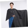 Beavorty 1pc Hairdressing Cape Non-Stick Barber Apron for Hair Cutting Styling Breathable Material for Salon Home Use Black view 4