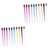FOMIYES 20pcs Dual-use Eyebrow Brush Smoothing Brush Detangler Makeup Combs for Eyebrows Mascara Eyelash Comb Edge Brow Hair Grooming Tool view 1
