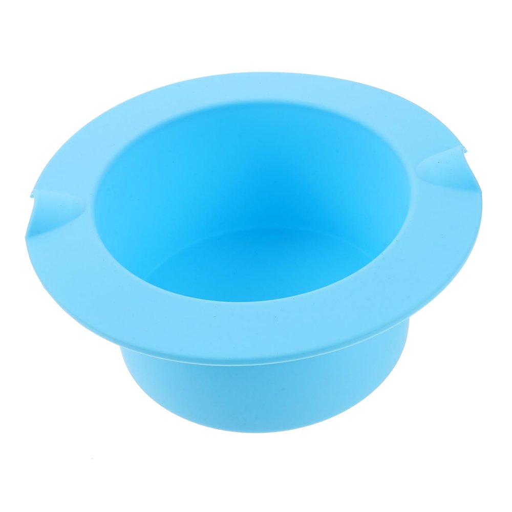 Beavorty 3pcs Silicone Wax Melting Pot for Hair Removal Capacity Non-stick Bowl Wax Heater Supply
