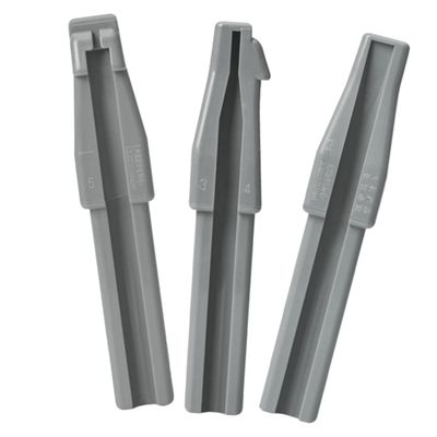 FOMIYES 3pcs Duckbill Pencil Sharpener Eyebrow Pencil Sharpener Aid Tool for Smooth Writing Design Travel-Friendly Grey