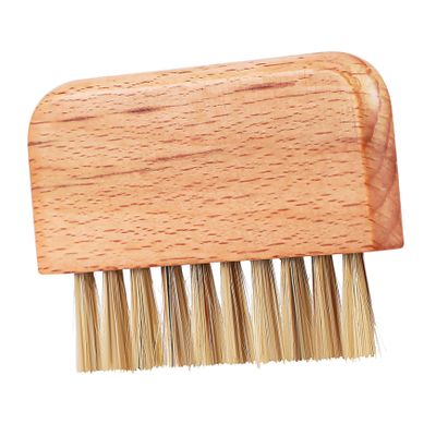 Beavorty Fingernail Brush Wooden Nail Brush for Cleaning Nail Polish Clean up Tool Gentle on Skin Stiff Bristles Reusable
