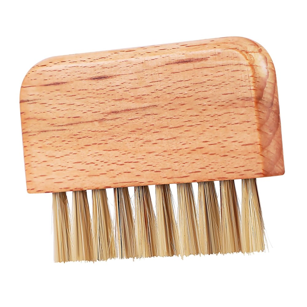 Beavorty Fingernail Brush Wooden Nail Brush for Cleaning Nail Polish Clean up Tool Gentle on Skin Stiff Bristles Reusable